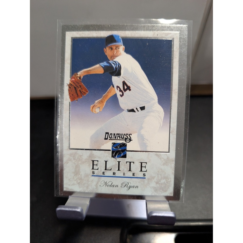 2026 Panini Donruss Baseball Nolan Ryan Elite Series Insert Card No 7 Rangers